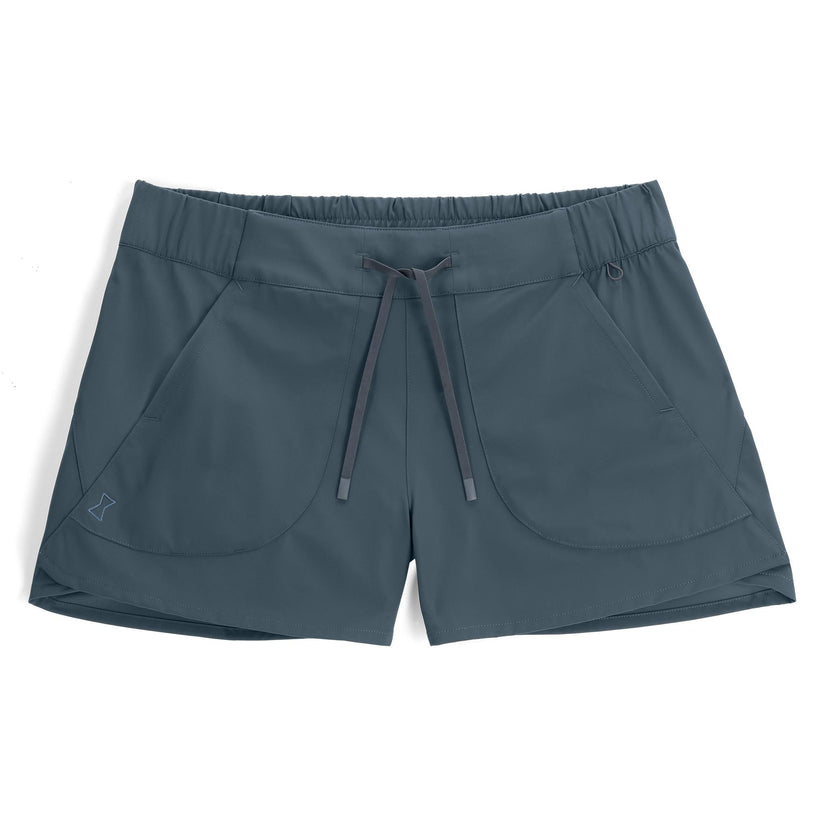 Womens Shift Short - Slate Blue