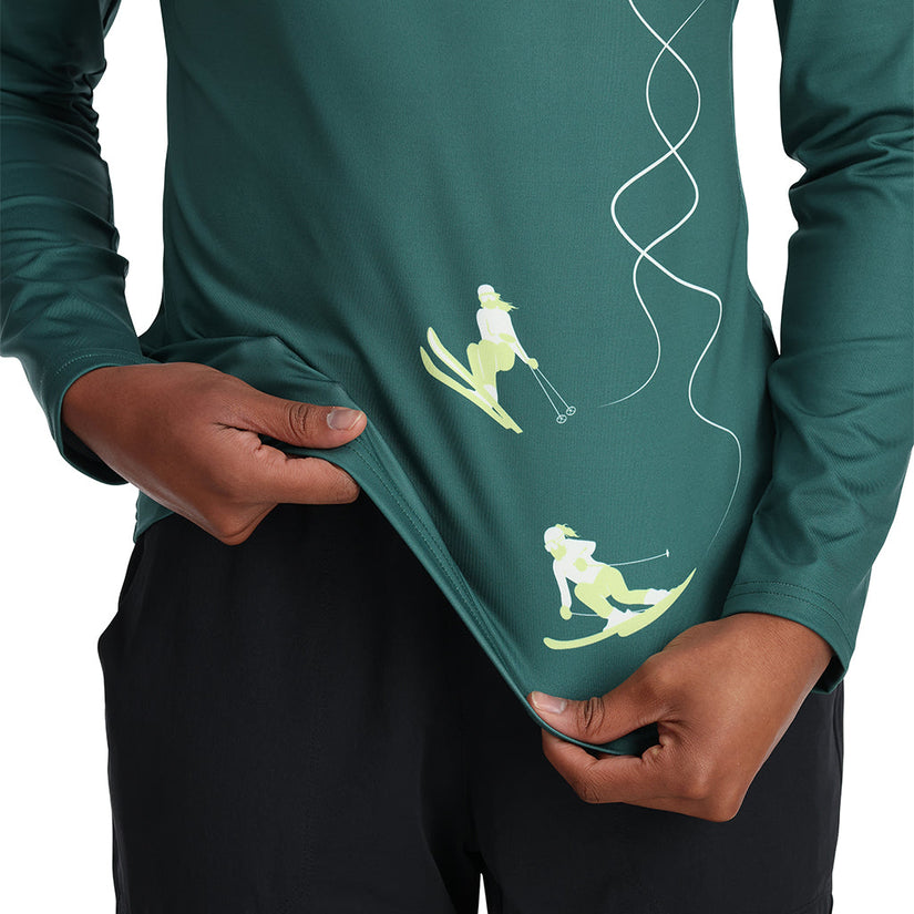 Figure 8 Half Zip - Cypress Green
