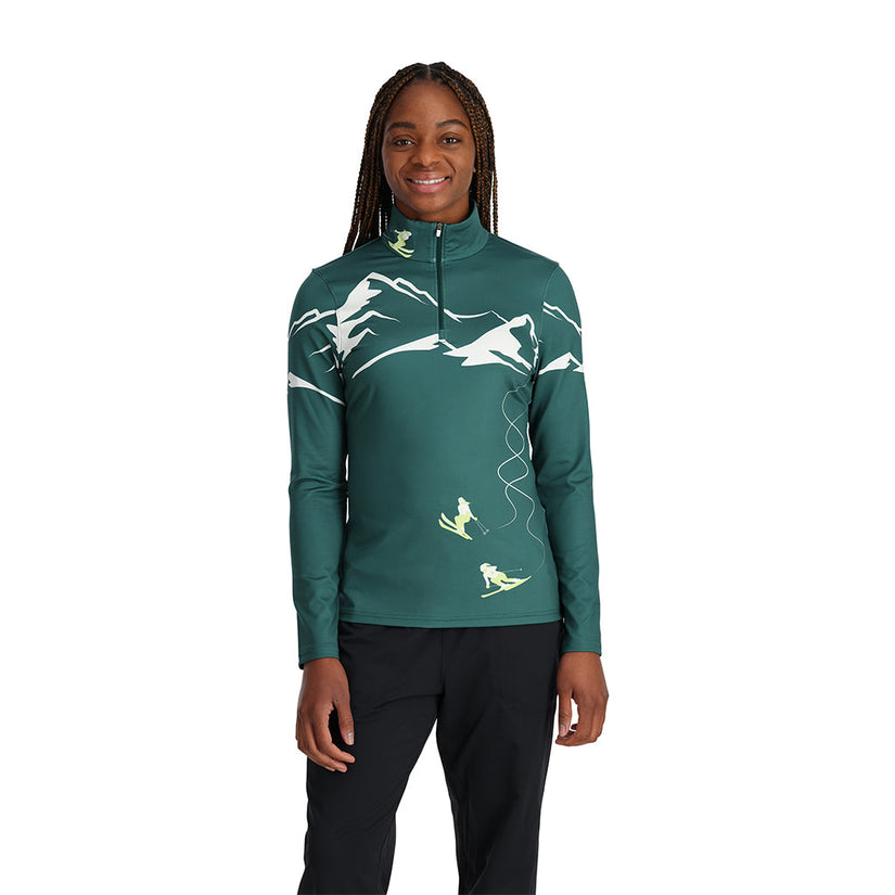 Figure 8 Half Zip - Cypress Green
