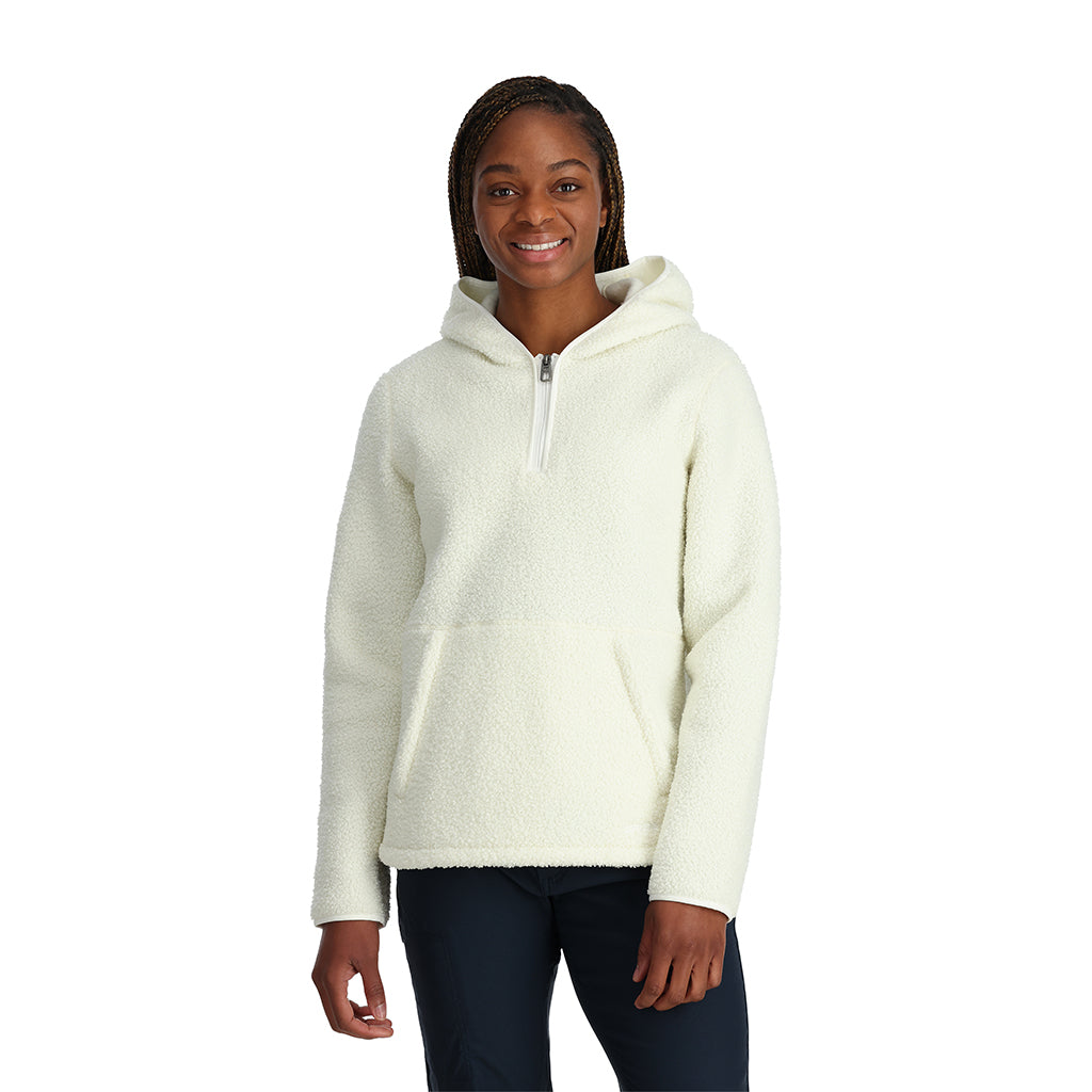 Cloud Fleece Hoodie - Snow | Spyder Europe