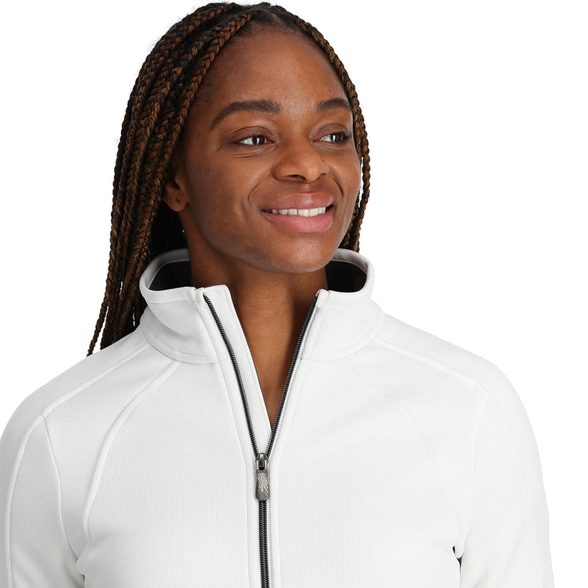 Encore Full Zip - White