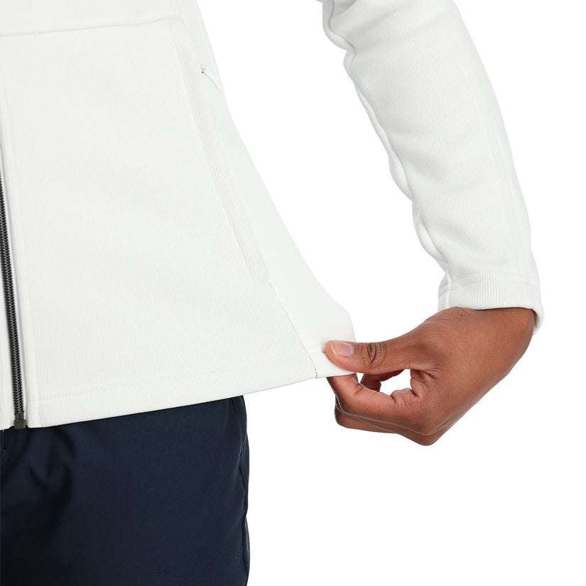 Encore Full Zip - White