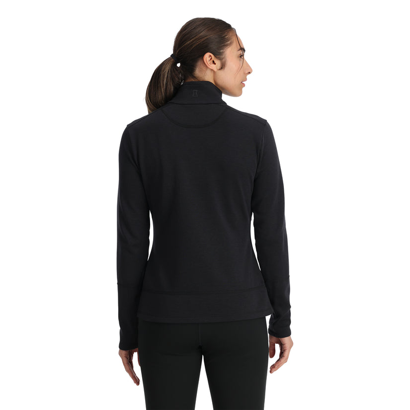Womens Speed Fleece Jacket - Black