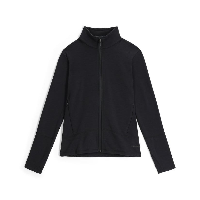 Womens Speed Fleece Jacket - Black
