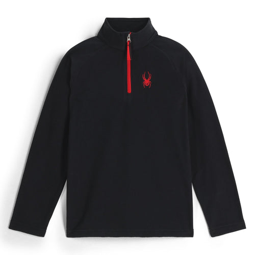 Kids Speed Fleece Half Zip - Black