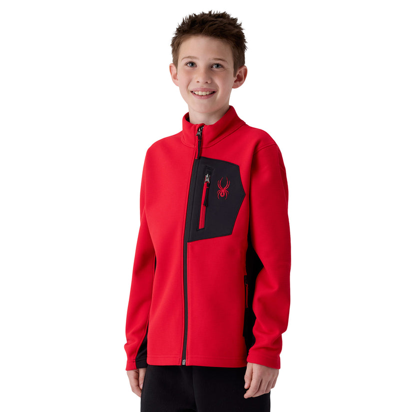 Bandit Full Zip - Spyder Red