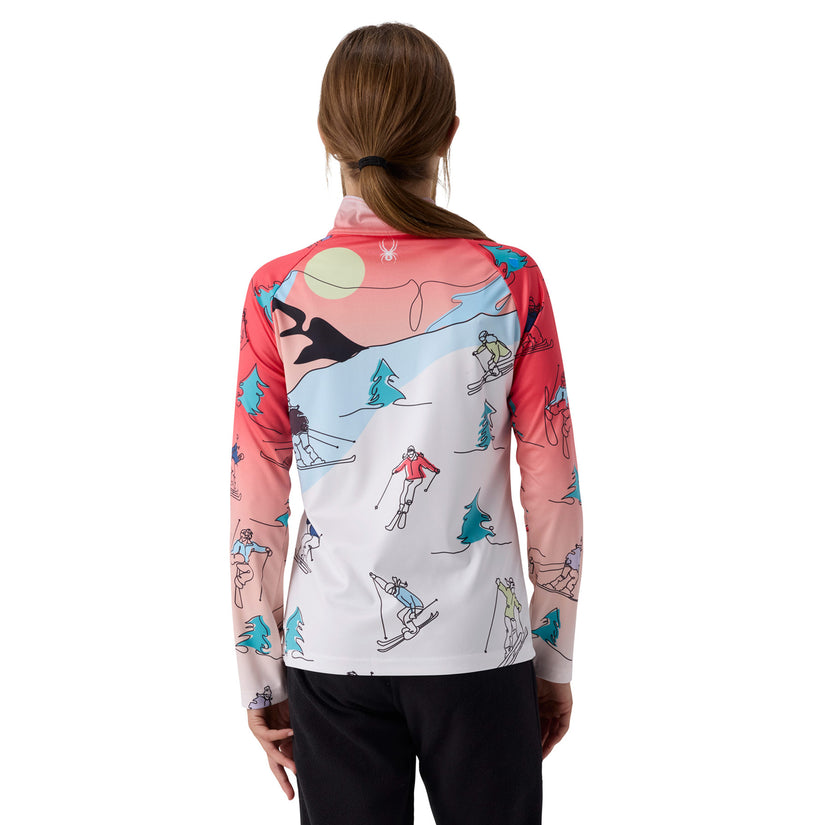 Surface Half Zip - Electric Coral