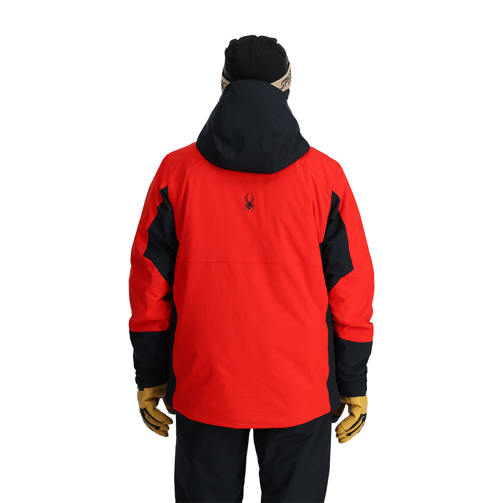 Spyder Men's Standard Contact Jacket, Ebony, Small Spyder Men\u0027s Contact Insulated Ski Jacket : : Fashion