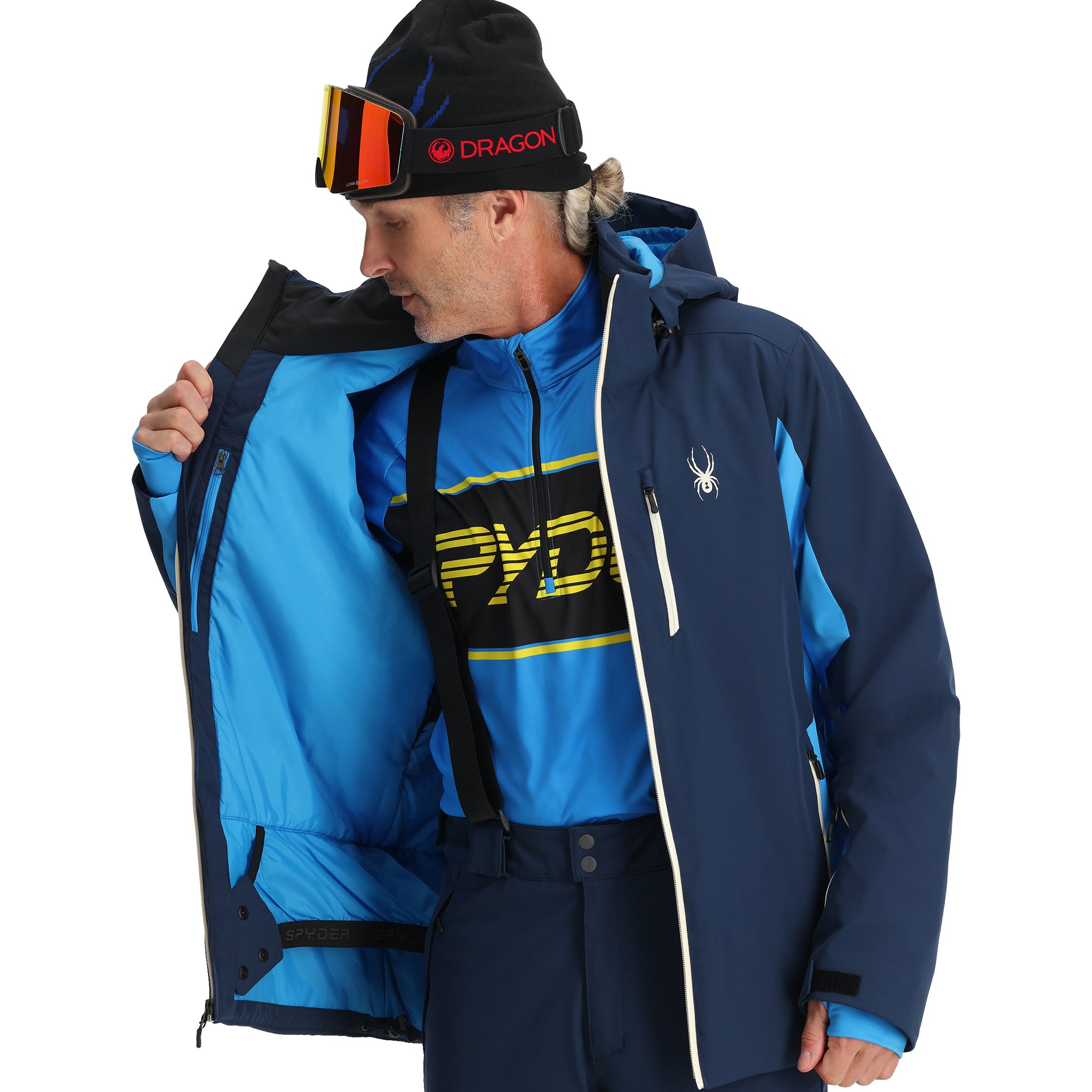 Vertex - True Navy | Spyder Europe