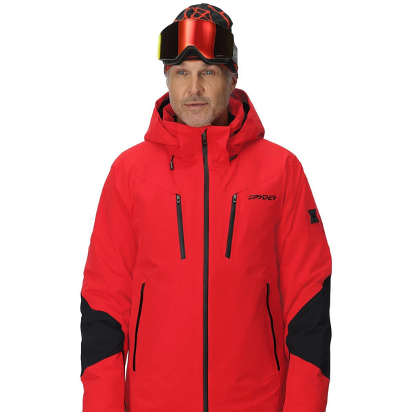 noremid SPIDERJACKET　RED Spyder Womans Ski Jacket Sz.2XL/Red-Black/X-Static