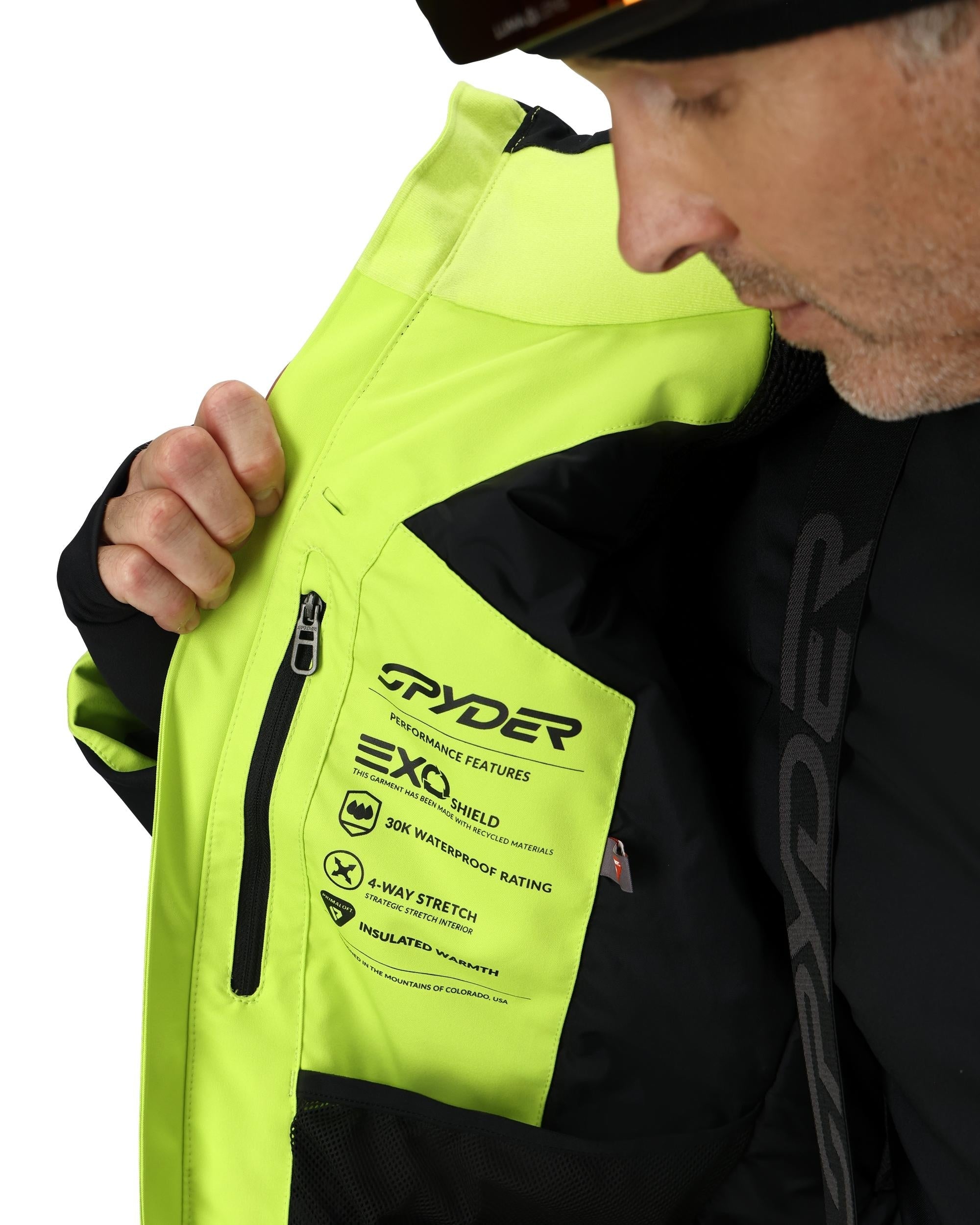 Leader - Lime | Spyder Europe