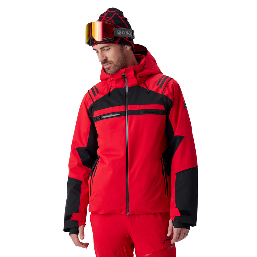 Titan Jacket - Spyder Red