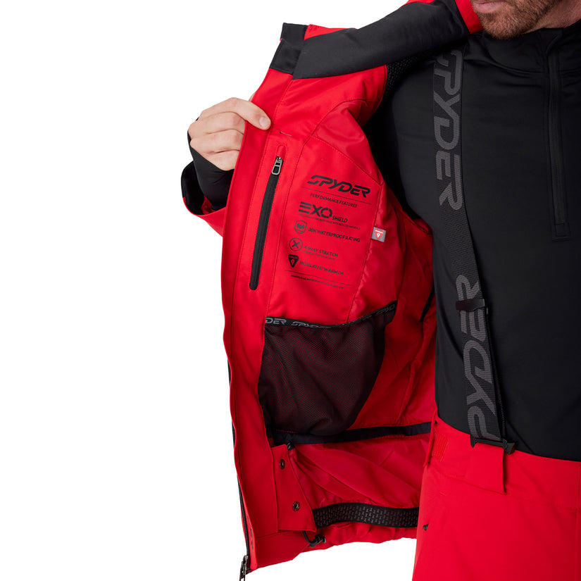 Titan Jacket - Spyder Red