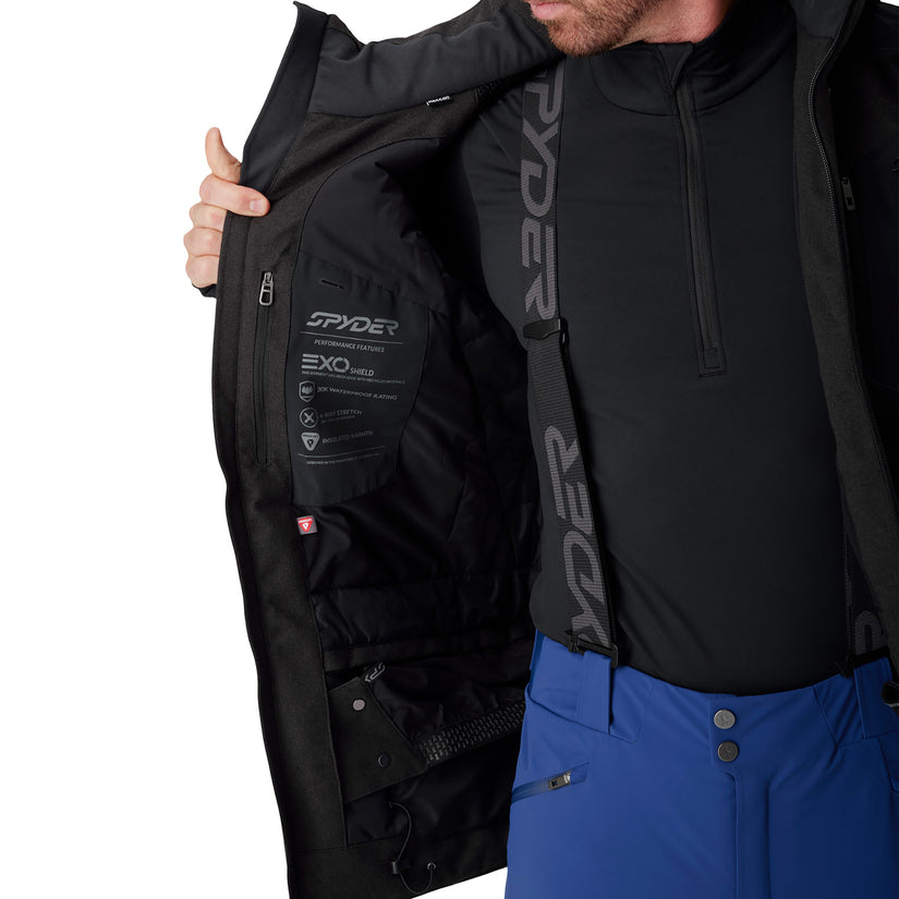 Vanqysh Melange Jacke - Indigo Melange