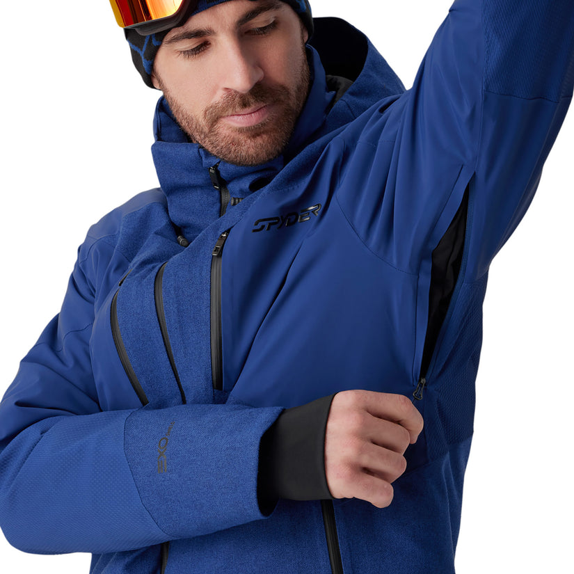 Alyeska Melange Jacket - Indigo Melange
