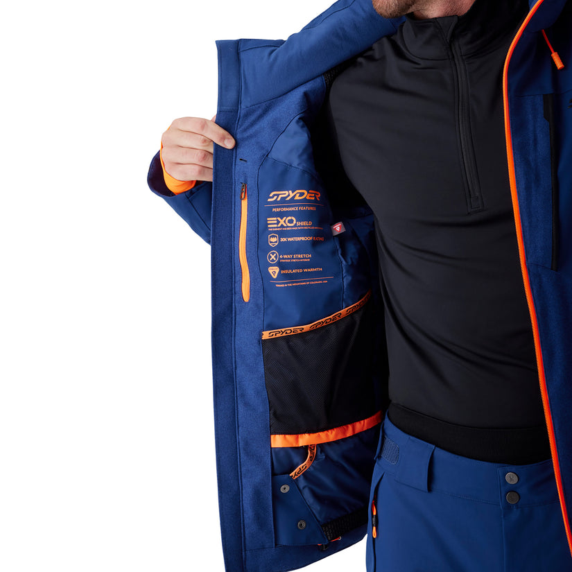 Leader Jacket - Indigo Melange