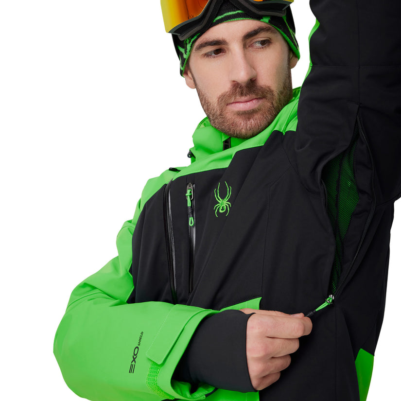 Copper Jacket - Strobe Green
