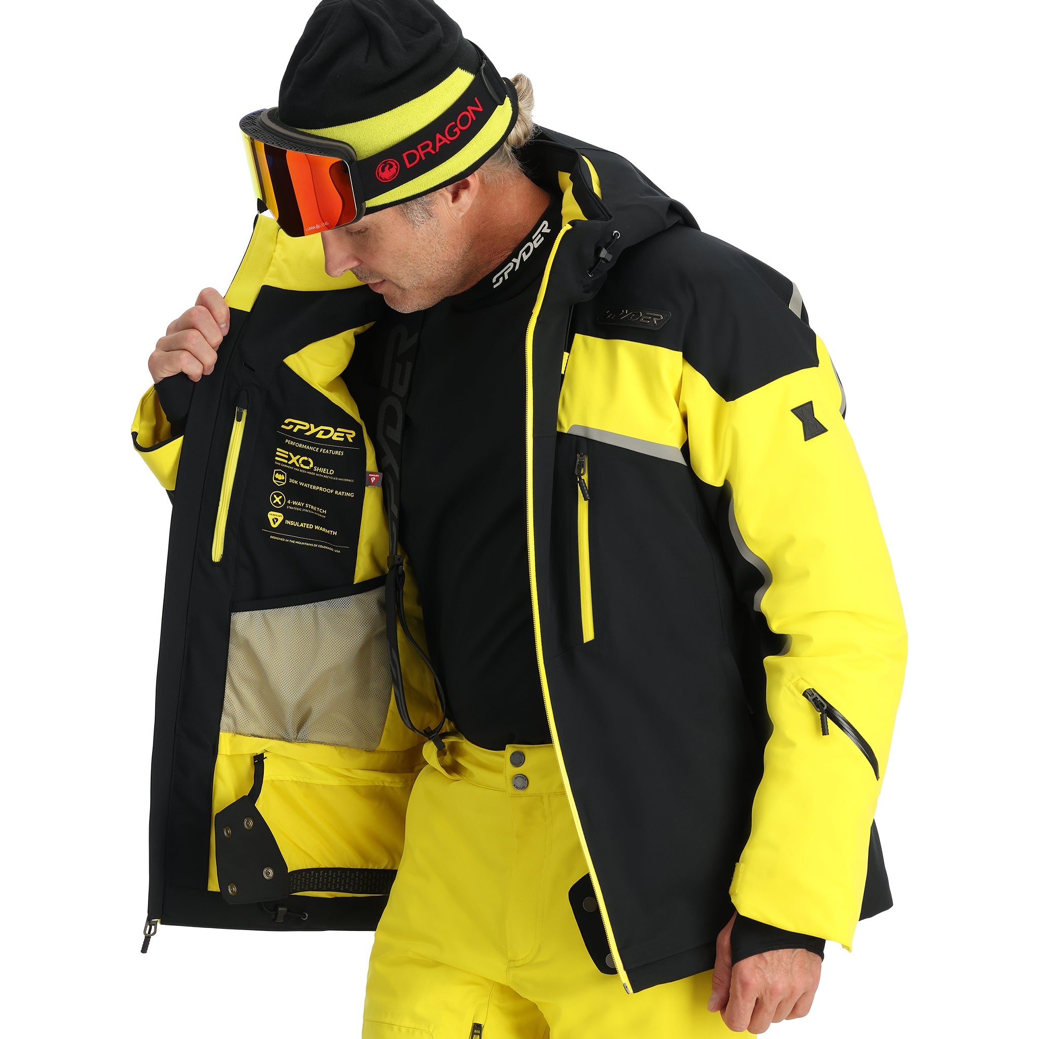 Leader - Acid Yellow | Spyder Europe
