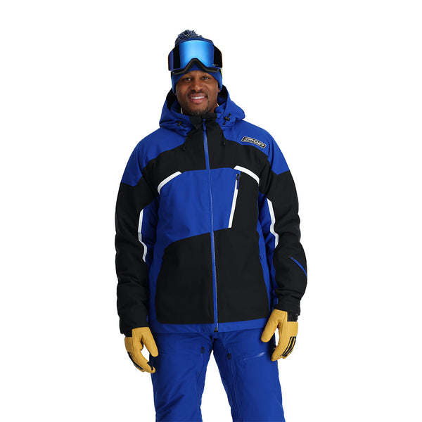 未使用 SPYDER スキーウェア メンズS LEADER JACKET 青 Leader - Electric Blue | Spyder Europe
