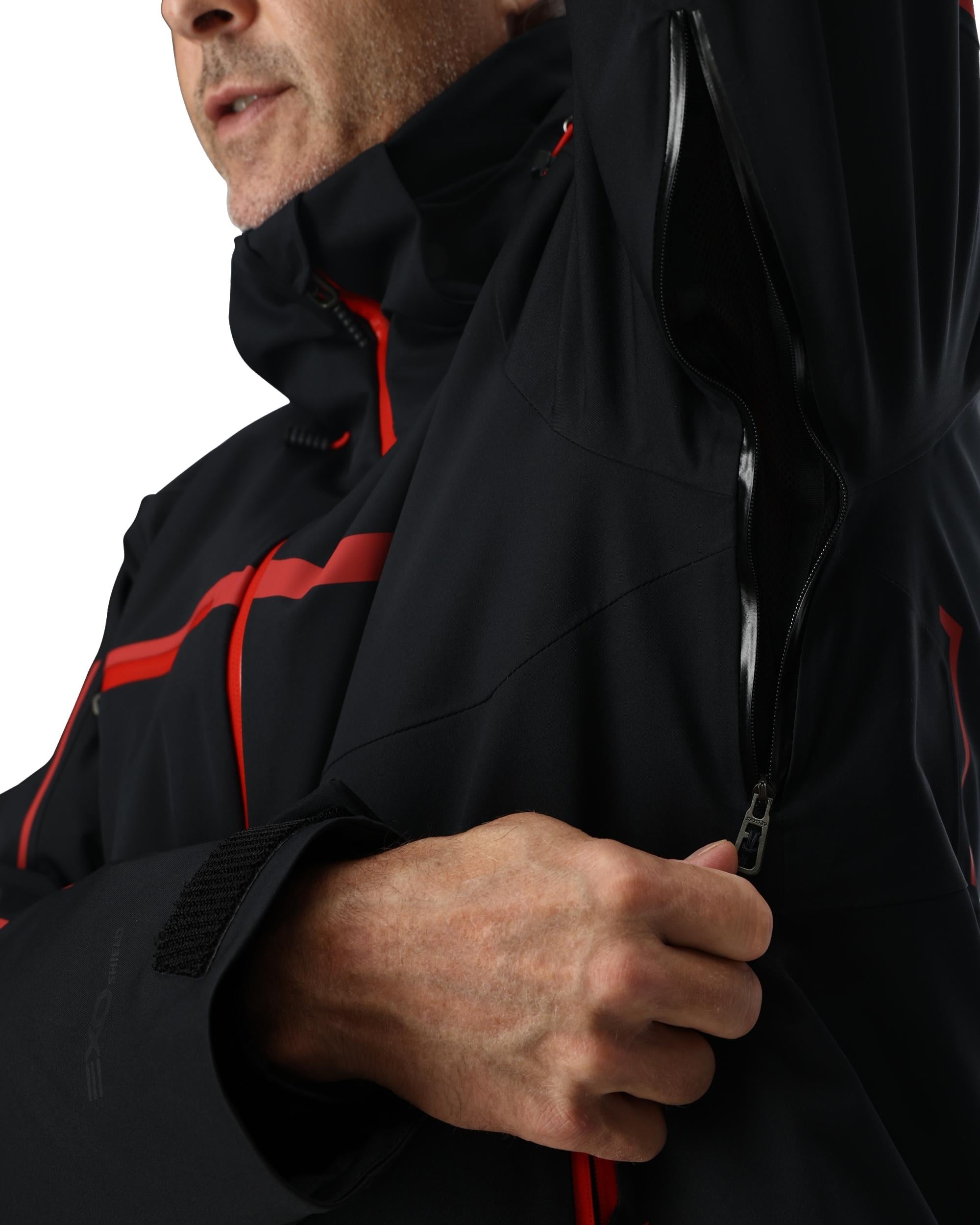 【ESC STUDIO】Zipper point MTM Titan - Black | Spyder Europe