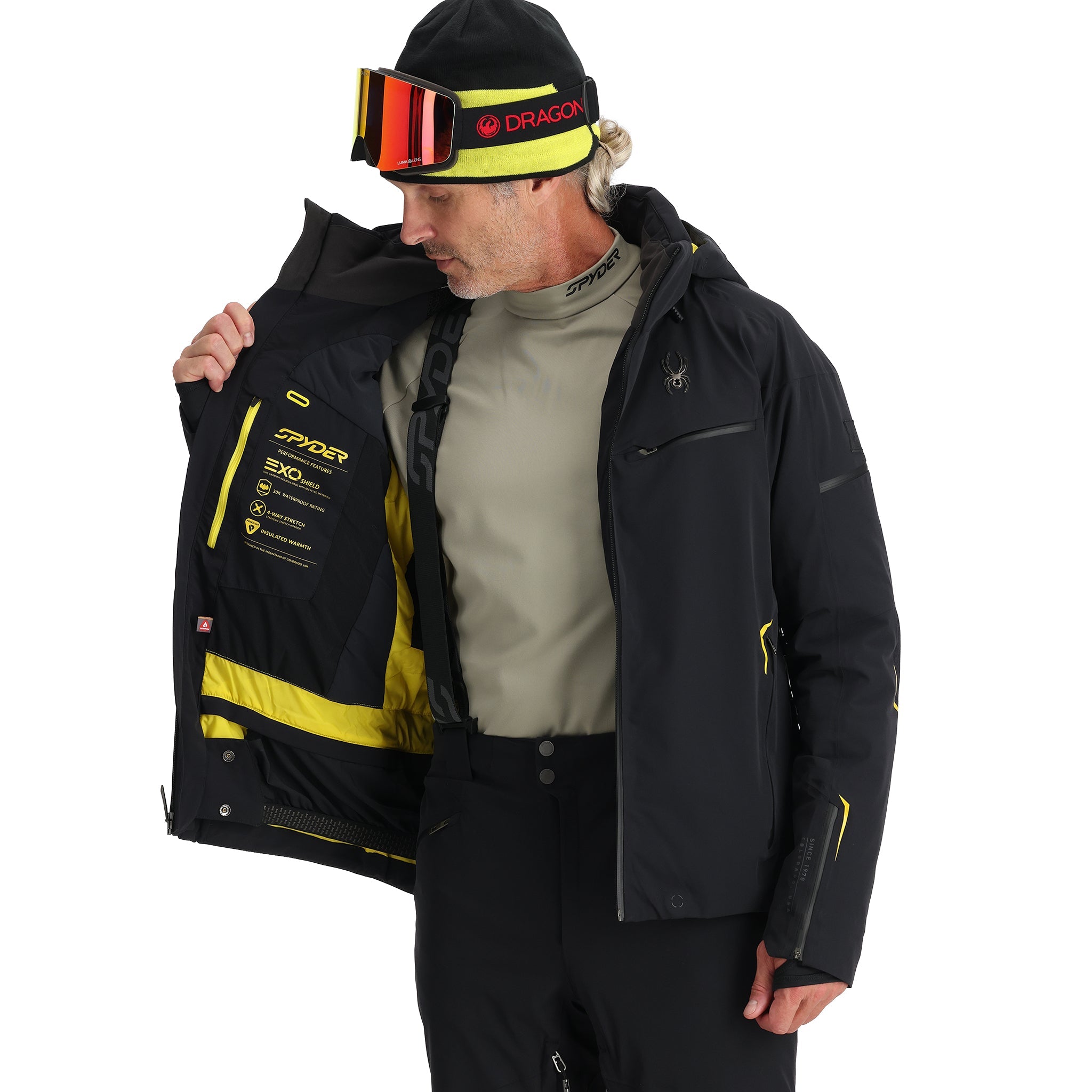 Monterosa - Black | Spyder Europe
