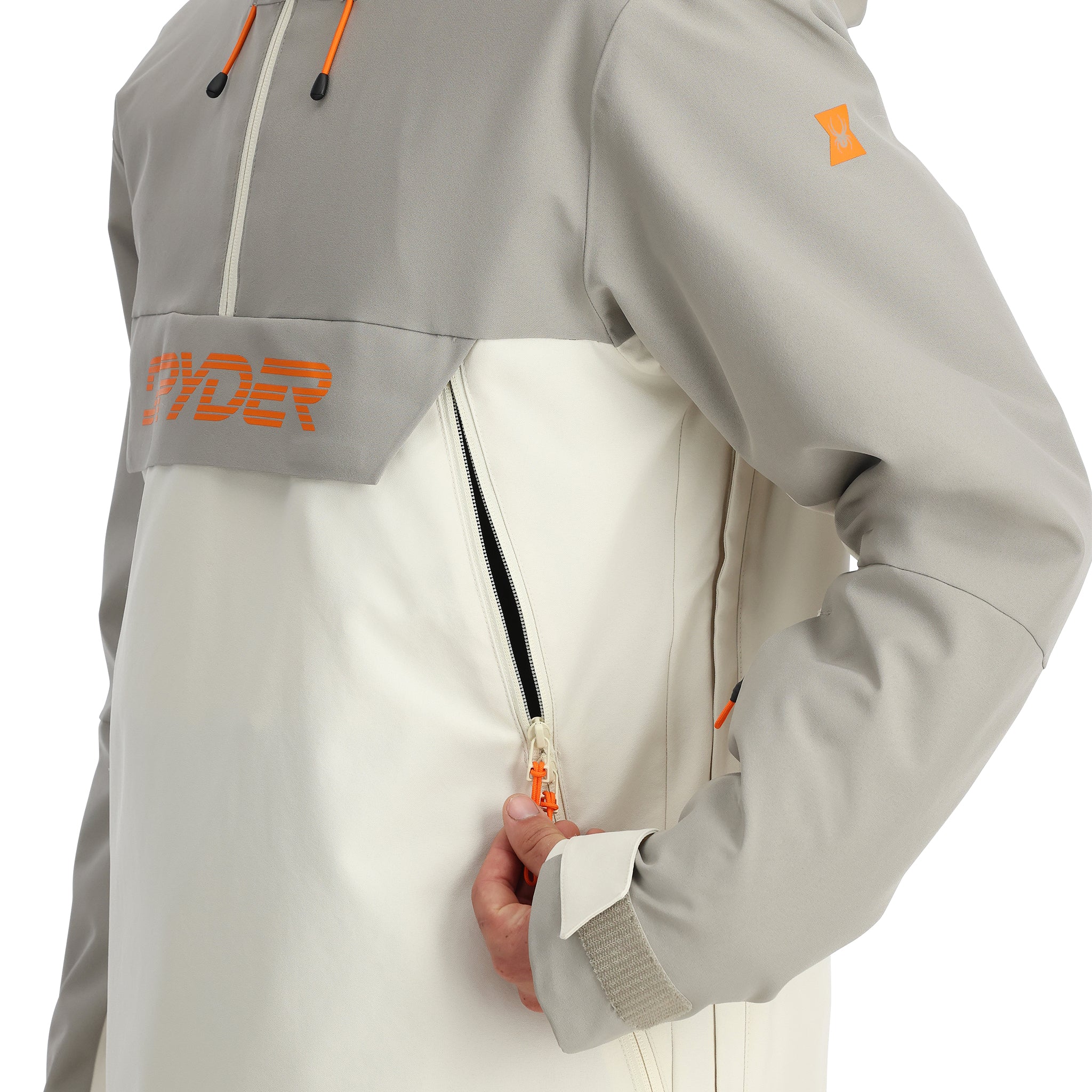 All Out Anorak - Concrete | Spyder Europe