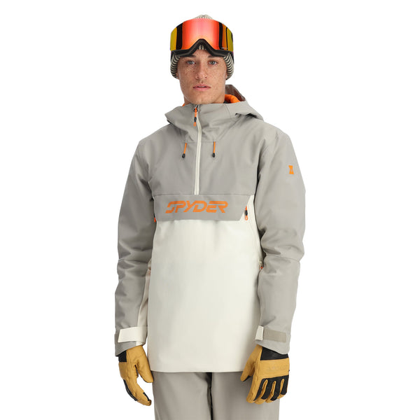 All Out Anorak - Concrete | Spyder Europe