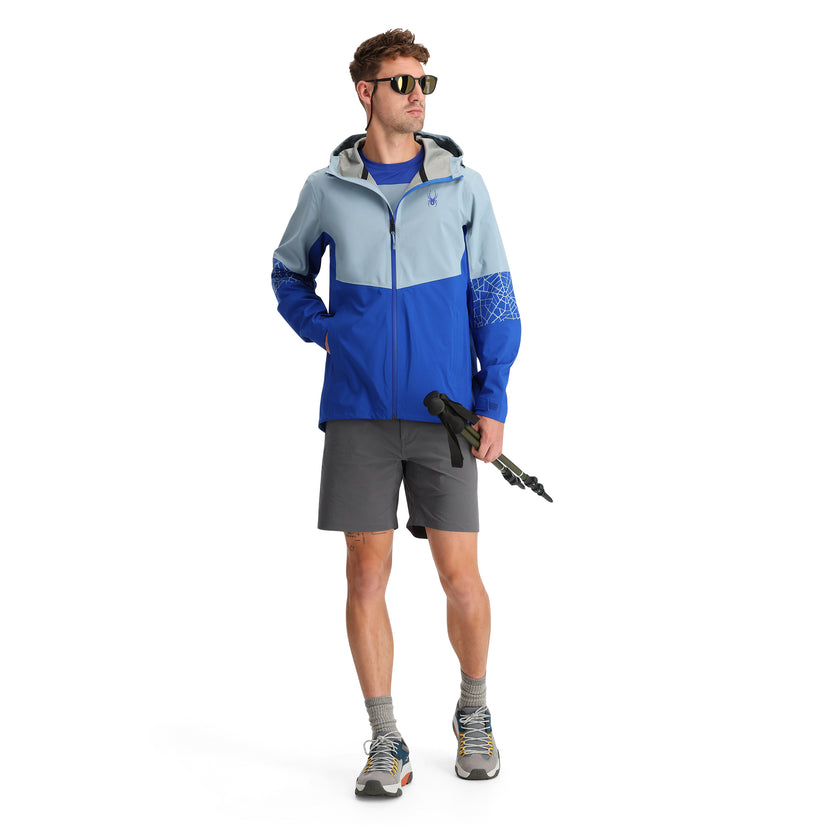 Mens Prosoma 3L Shell Jacket - Blue Fog