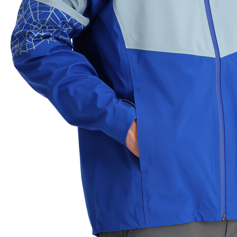 Mens Prosoma 3L Shell Jacket - Blue Fog
