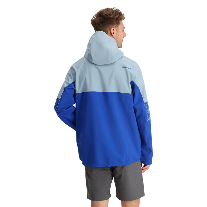 Mens Prosoma 3L Shell Jacket - Blue Fog