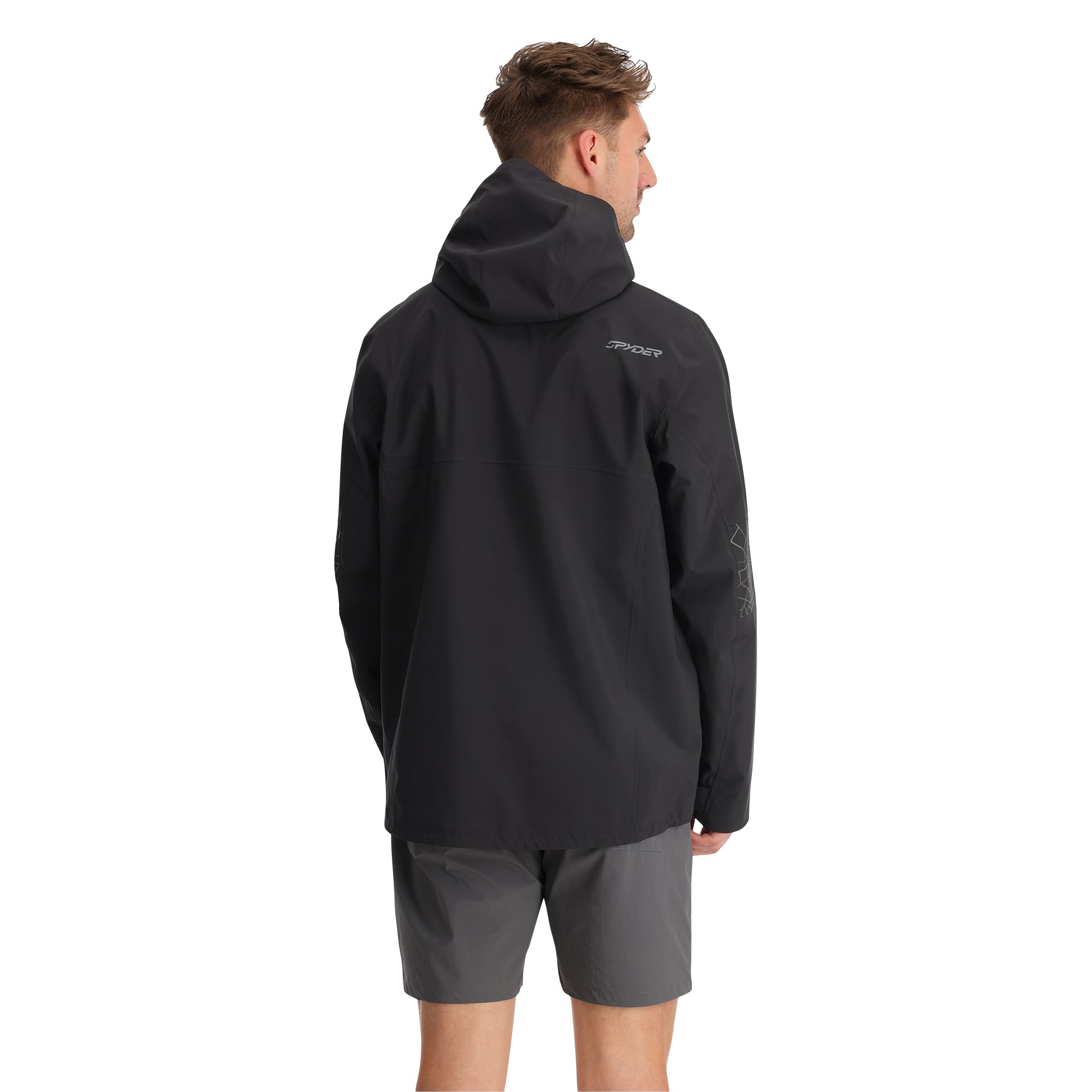 Prosoma 3L Shell Jacket - Black | Spyder Europe