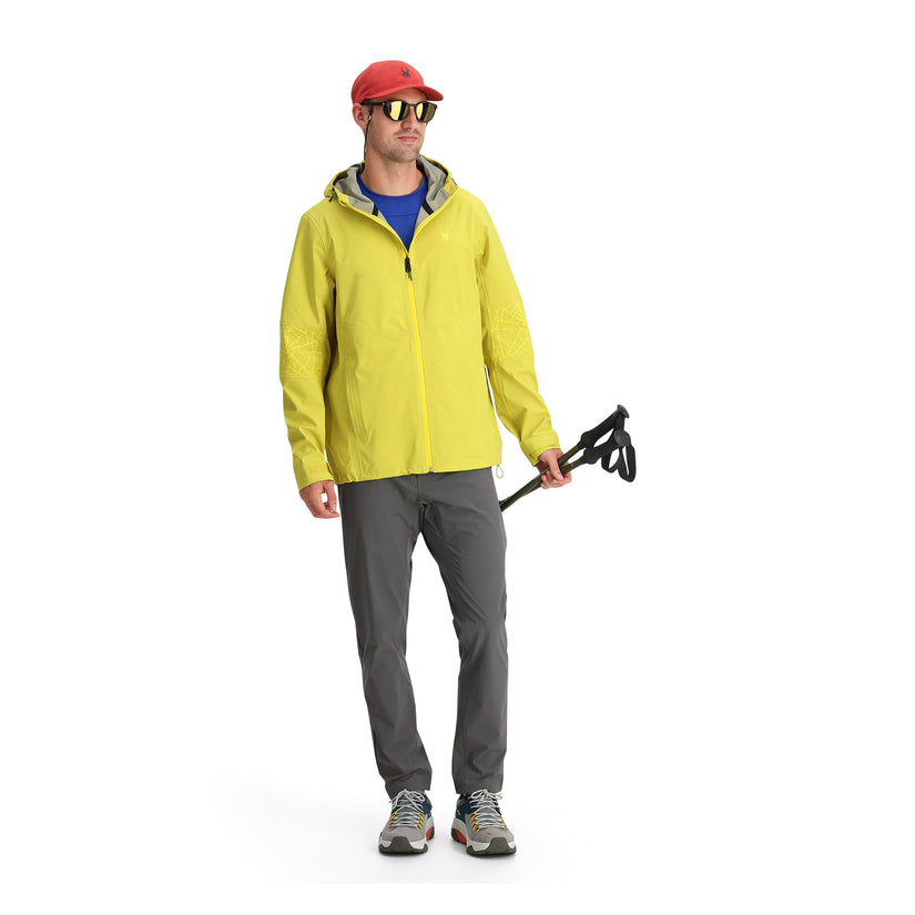 Mens Prosoma 3L Shell Jacket - Olive Gold