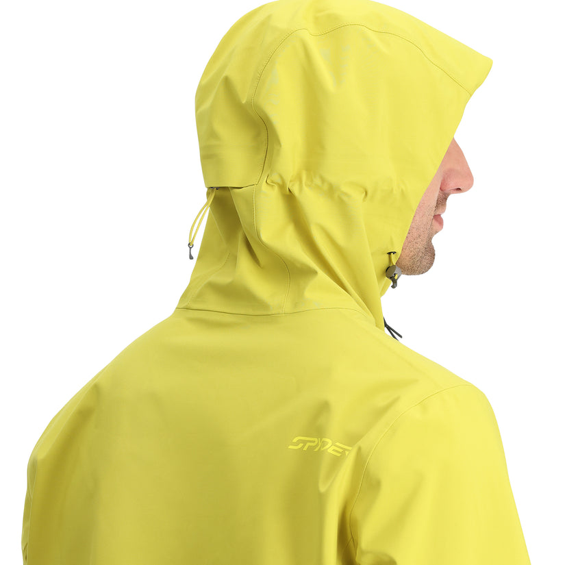 Mens Prosoma 3L Shell Jacket - Olive Gold