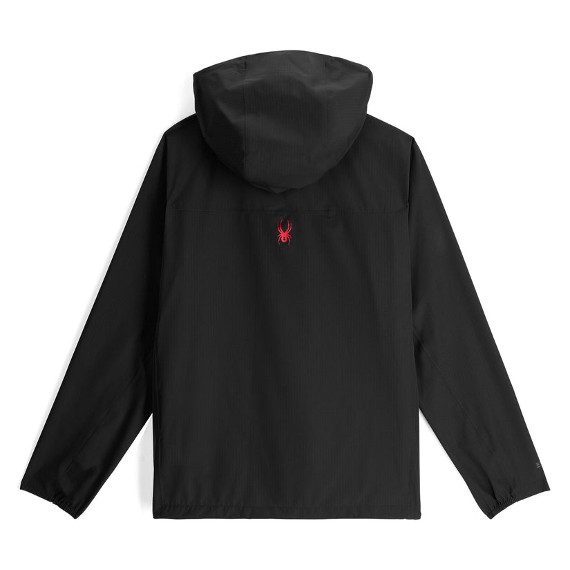 Men Clutch Shell Jacket - Black