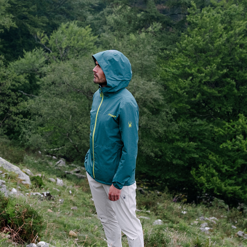 Clutch Shell Jacket - Petrol | Spyder Europe