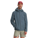 Men Clutch Shell Jacket - Slate Blue