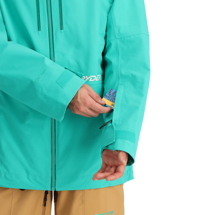Jagged - Teal Green