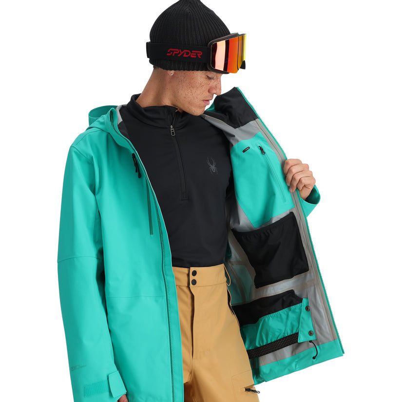 Jagged - Teal Green