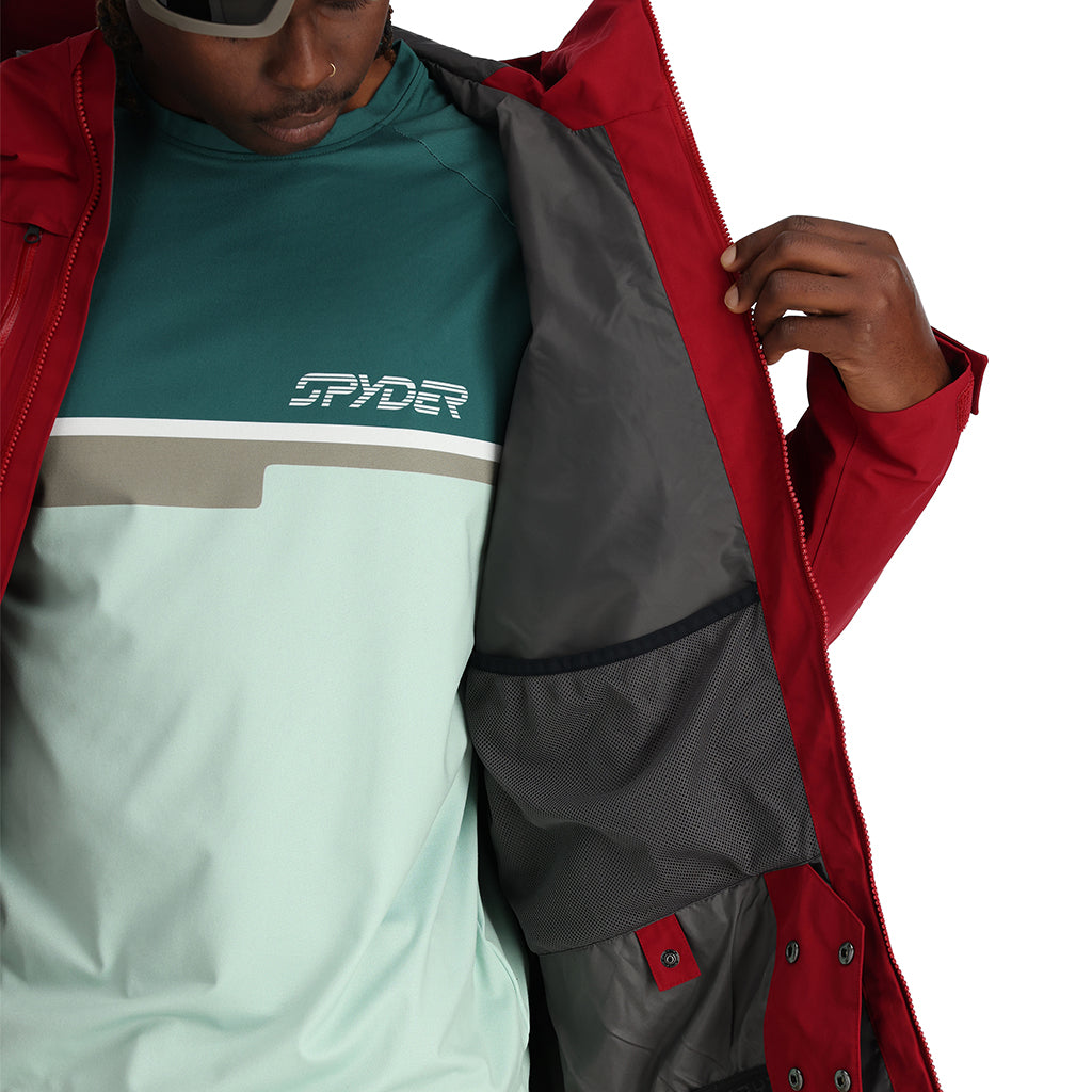 Jagged - Mineral Red | Spyder Europe