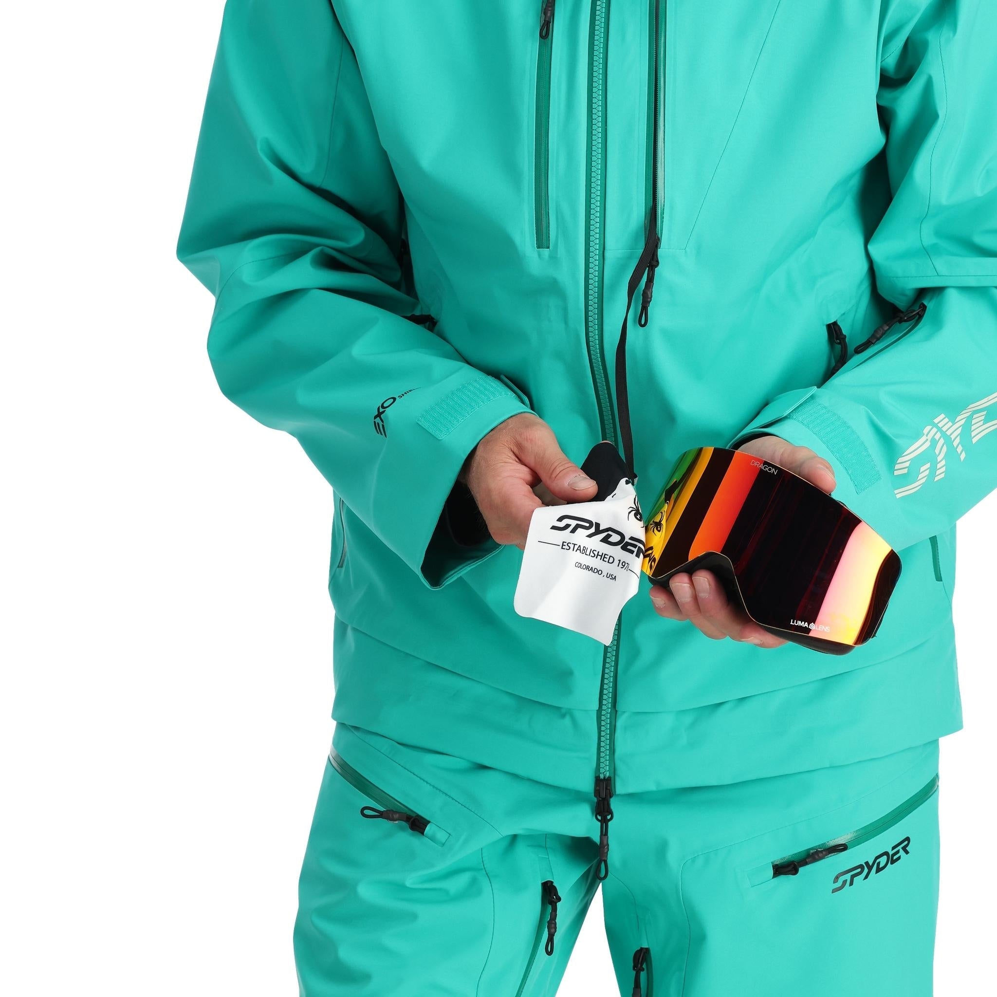 Sanction - Teal Green | Spyder Europe