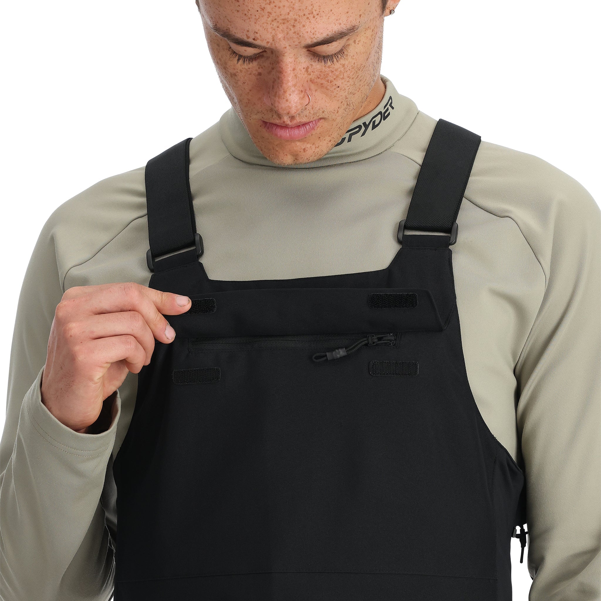 スパイダー　 テレイン ビブ パンツ Terrain Bib - Black | Spyder Europe