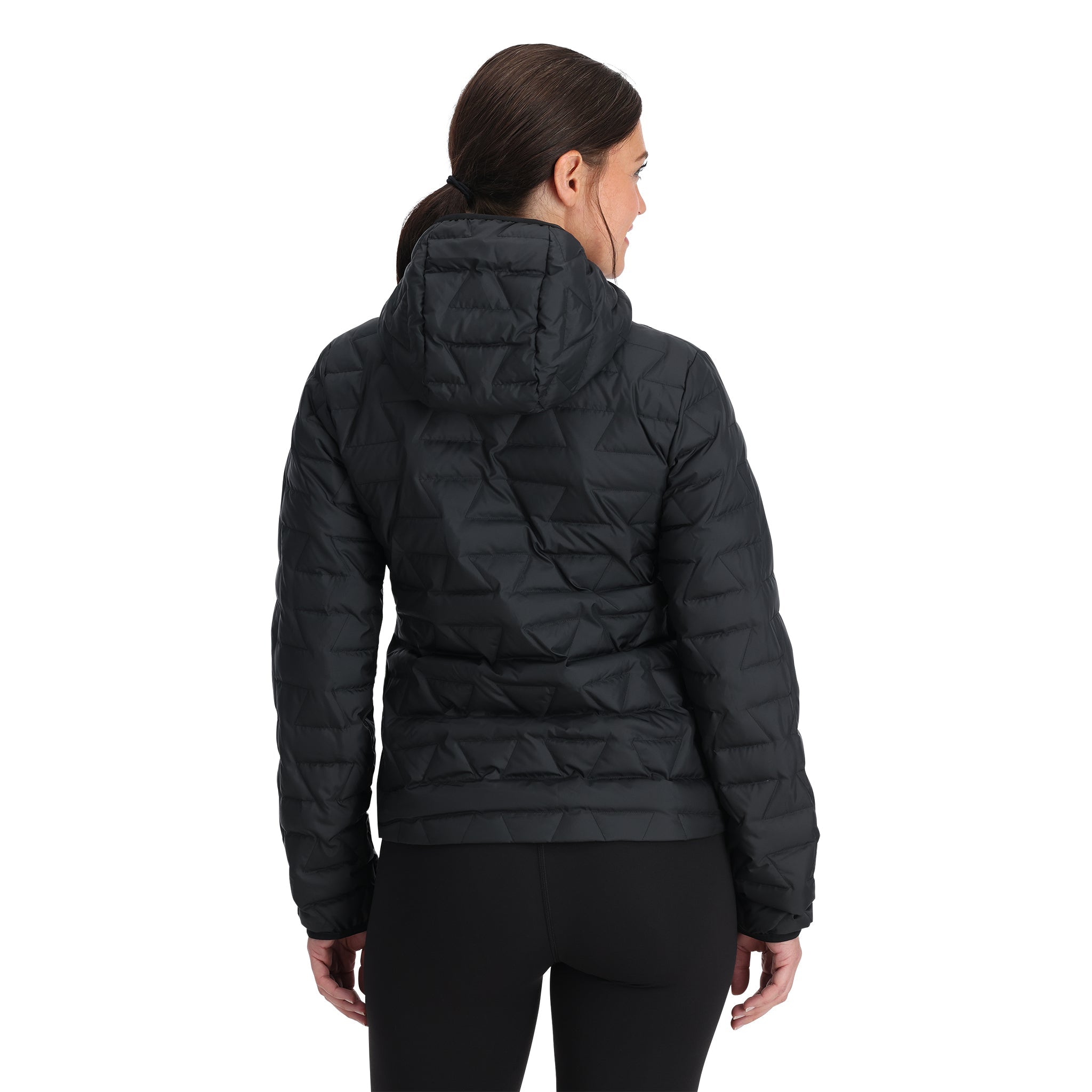 Womens Zenith Hooded - Black | Spyder Europe