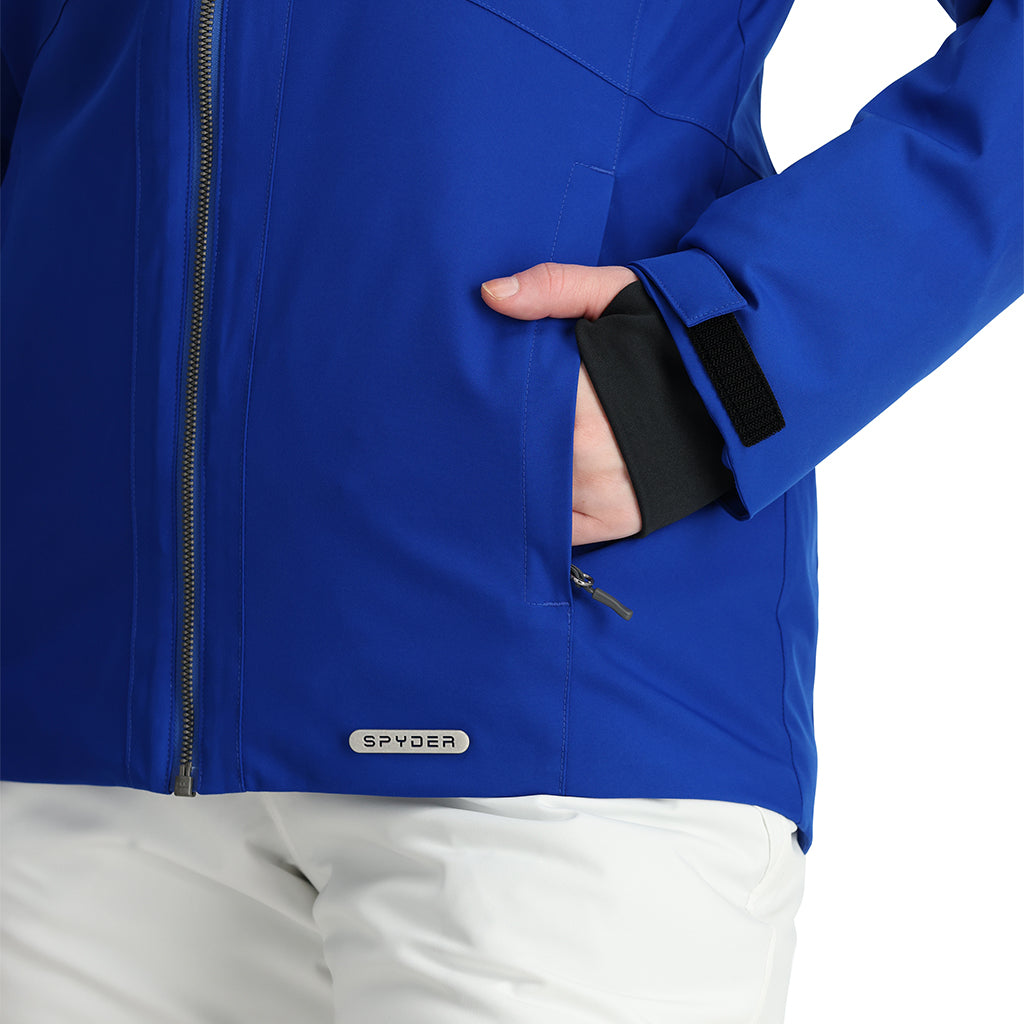 Spyder Women's Skyline Jacket, black, M Womens Skyline - Electric Blue | Spyder Europe