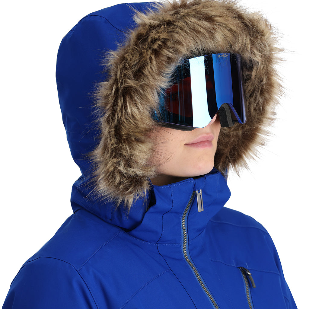 Spyder Women's Skyline Jacket, black, M Womens Skyline - Electric Blue | Spyder Europe