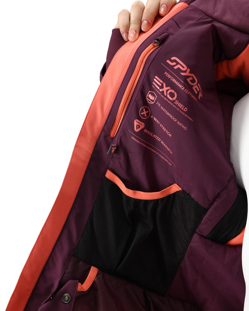 Womens Vida Jacket - Plum