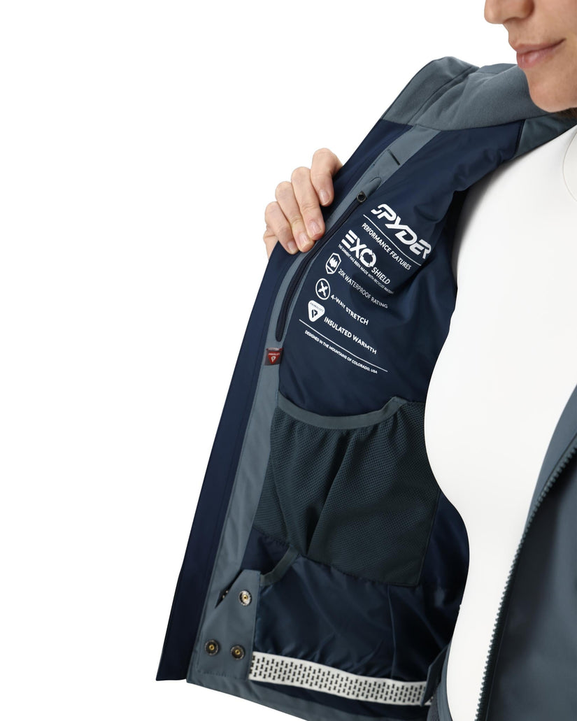Vida Jacket - Slate Blue