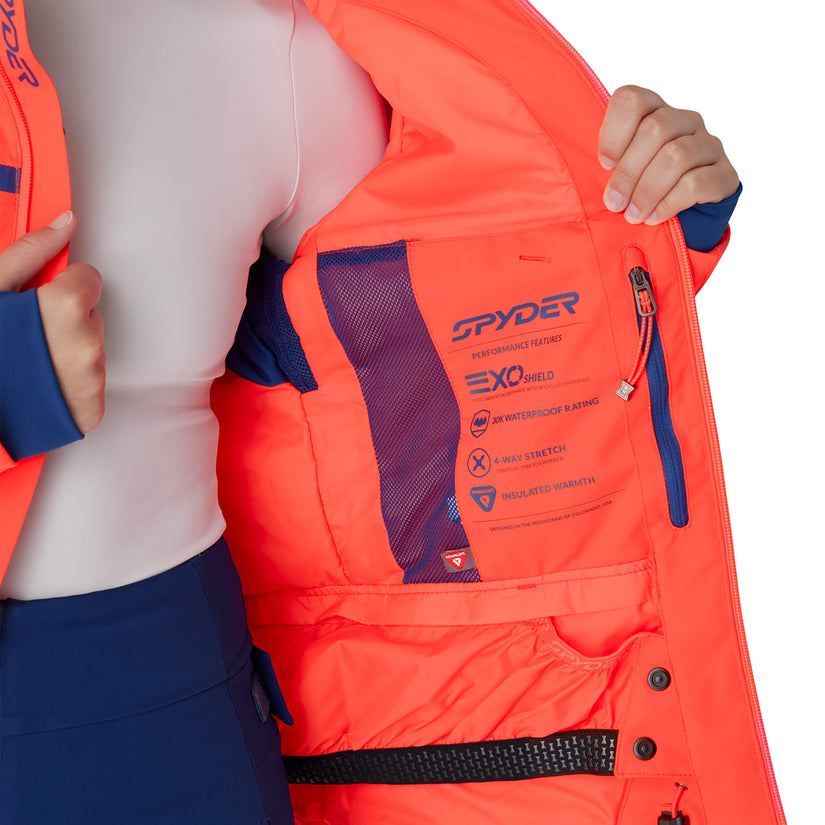 Titania Jacket - Electric Coral