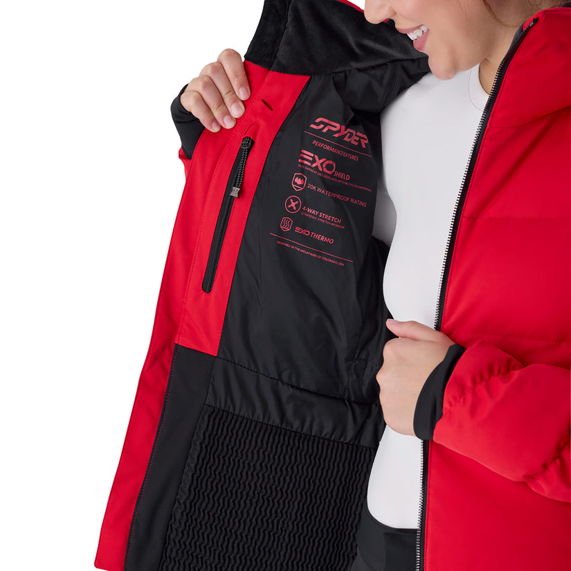 Haven Jacket - Spyder Red