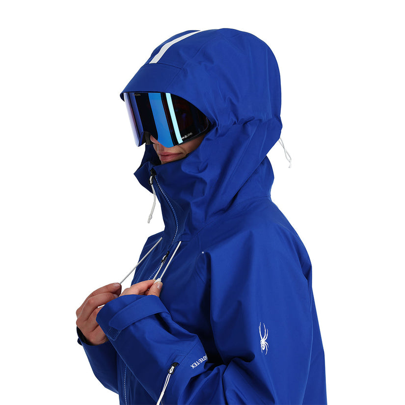 Womens Solitaire - Electric Blue