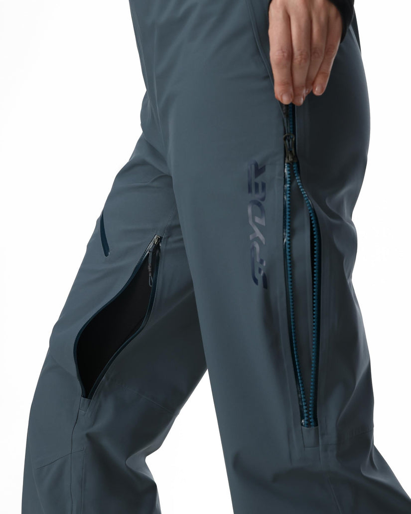Womens Solitaire Bib - Slate Blue